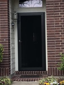 Front Door Security Screen