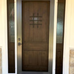 Bronze Security Door