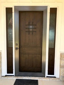 Bronze Security Door
