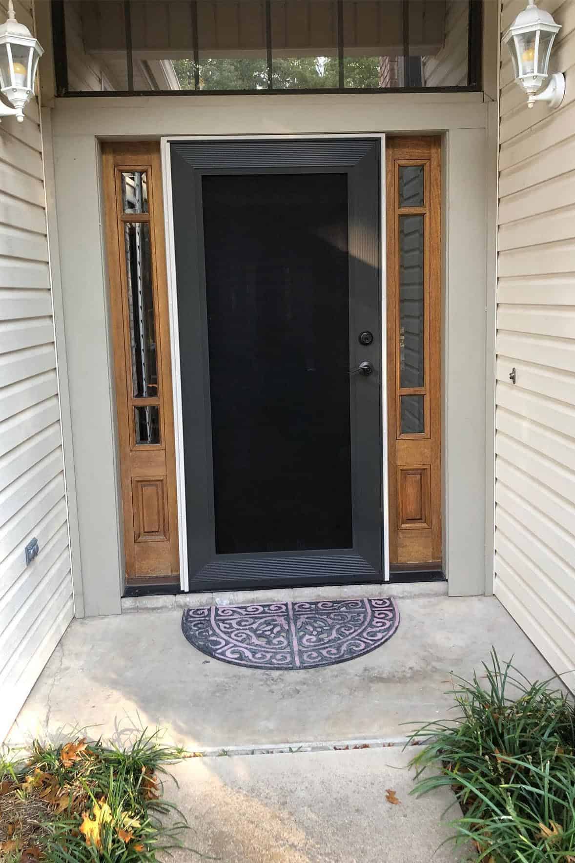 Bronze Front Security Door